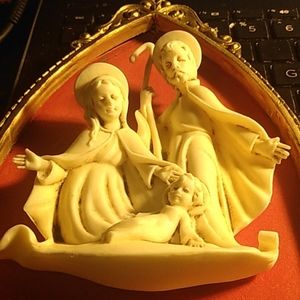 Vintage Vatican Religious Wall Plaque